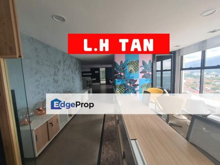 Menara Liang Court Georgetown opposite Menara Boustead Fully Furnished & Fully Renovated Concept Office/Co-Working Space For Rent, Penang, Georgetown