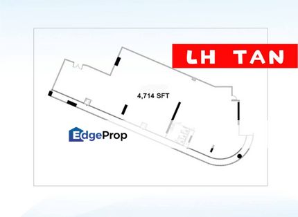 Suntech cybercity Bayan Baru big cooperate office middle floor with 4714sqft area for sale, Penang, Bayan Baru