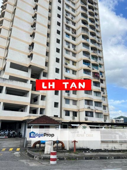 Nipah Emas Block 60 Taman Lip Sin Sungai Nibong Gelugor partially furnished unit for rent, Penang, Sungai Dua (Island)