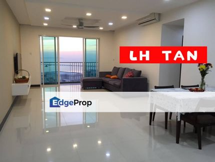 Vertiq Condominium at Gelugor E-gate fully furnished unit wit sea view and 2cp for rent, Penang, Gelugor