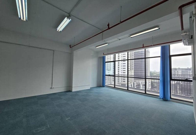 Semi furnished low floor nice view unit