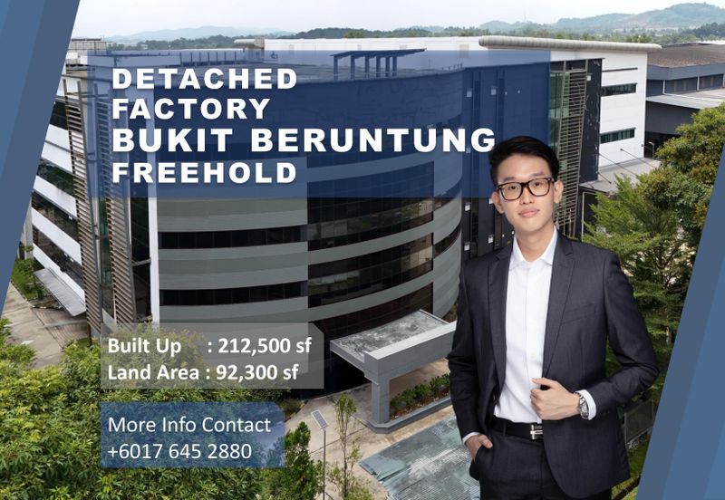 Three-Storey office @ Three-Storey Factory @ Basement Car Park @ Seksyen BB10, Bukit Beruntung @ Rawang