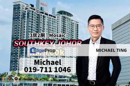 Mosaic 3 Bedroom Unit , Southkey , Johor Bahru , Johor, Johor, Johor Bahru