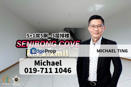 Senibong Cove 3 Storey Terrace House , Waterway , Masai , Johor, Johor, Masai