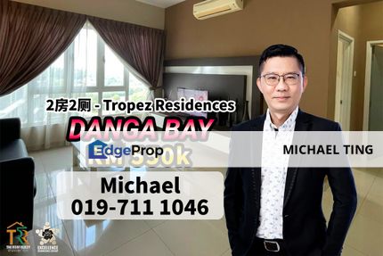 Tropez Residences , 2 Bedroom Unit , Tropicana Danga Bay , Johor Bahru , Johor, Johor, Johor Bahru