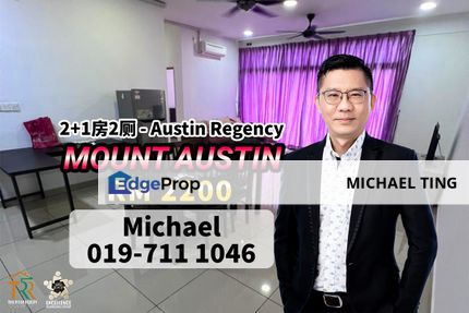 Austin Regency 2+1 Bedroom Unit , Johor Bahru , Johor, Johor, Johor Bahru