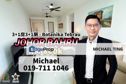 Botanika , 3+1 Bedroom Unit , Tebrau Bay , Bayu Puteri , Johor Bahru , Johor, Johor, Johor Bahru