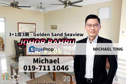 Golden Sands Seaview 3+1 Bedroom Unit , Johor Bahru , Johor, Johor, Johor Bahru