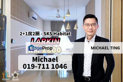 SKS Habitat 2+1 Bedroom Unit , Larkin , Johor Bahru , Johor, Johor, Johor Bahru