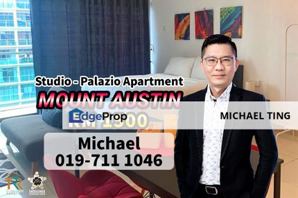 Palazio Studio Unit , Mount Austin , Johor Bahru , Johor, Johor, Johor Bahru