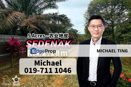 Sedenak Agriculture Land , Kulai , Johor, Johor, Kulai