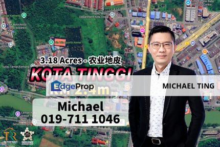 Kota Tinggi Agriculture Land For Sale, Johor, Ulu Tiram
