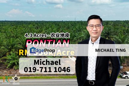 Pontian Agriculture Land , Pontian , Johor, Johor, Pontian