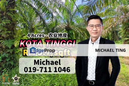 Kota Tinggi Agriculture Land , Kota Tinggi , Johor, Johor, Ulu Tiram