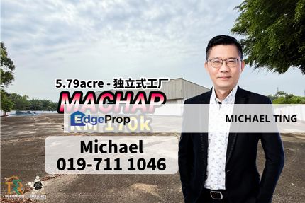 Machap - Detached Factory , Simpang Renggam , Johor, Johor, Kluang