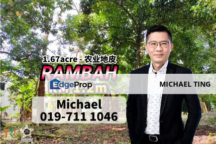 Rambah Agriculture Land , Pontian , Johor, Johor, Pontian