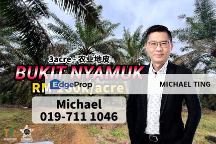 Bukit Nyamuk Agriculture Land , Kulai , Johor, Johor, Kulai