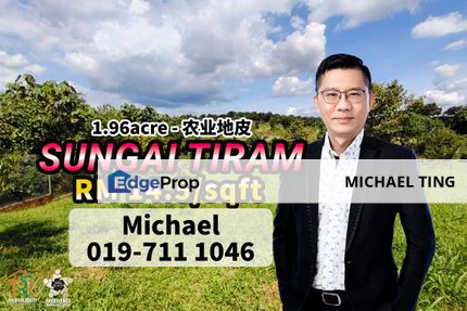 Sungai Tiram Agriculture Land For Sale, Johor, Ulu Tiram