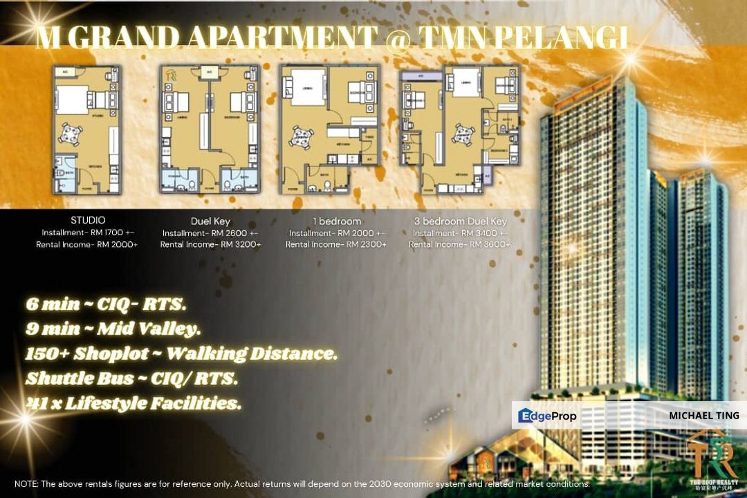 Taman Pelangi New Project For Sale, Johor, Johor Bahru