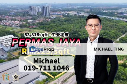 Permas Jaya Industrial Land For Sale, Johor, Masai