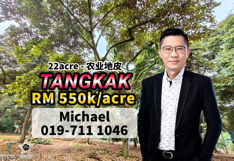 Tangkak Agriculture Land For Sale