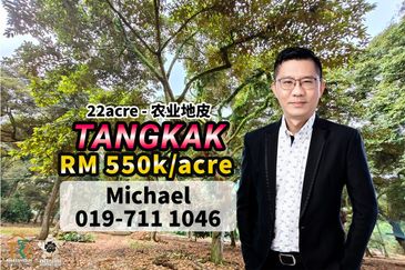 Tangkak Agriculture Land For Sale