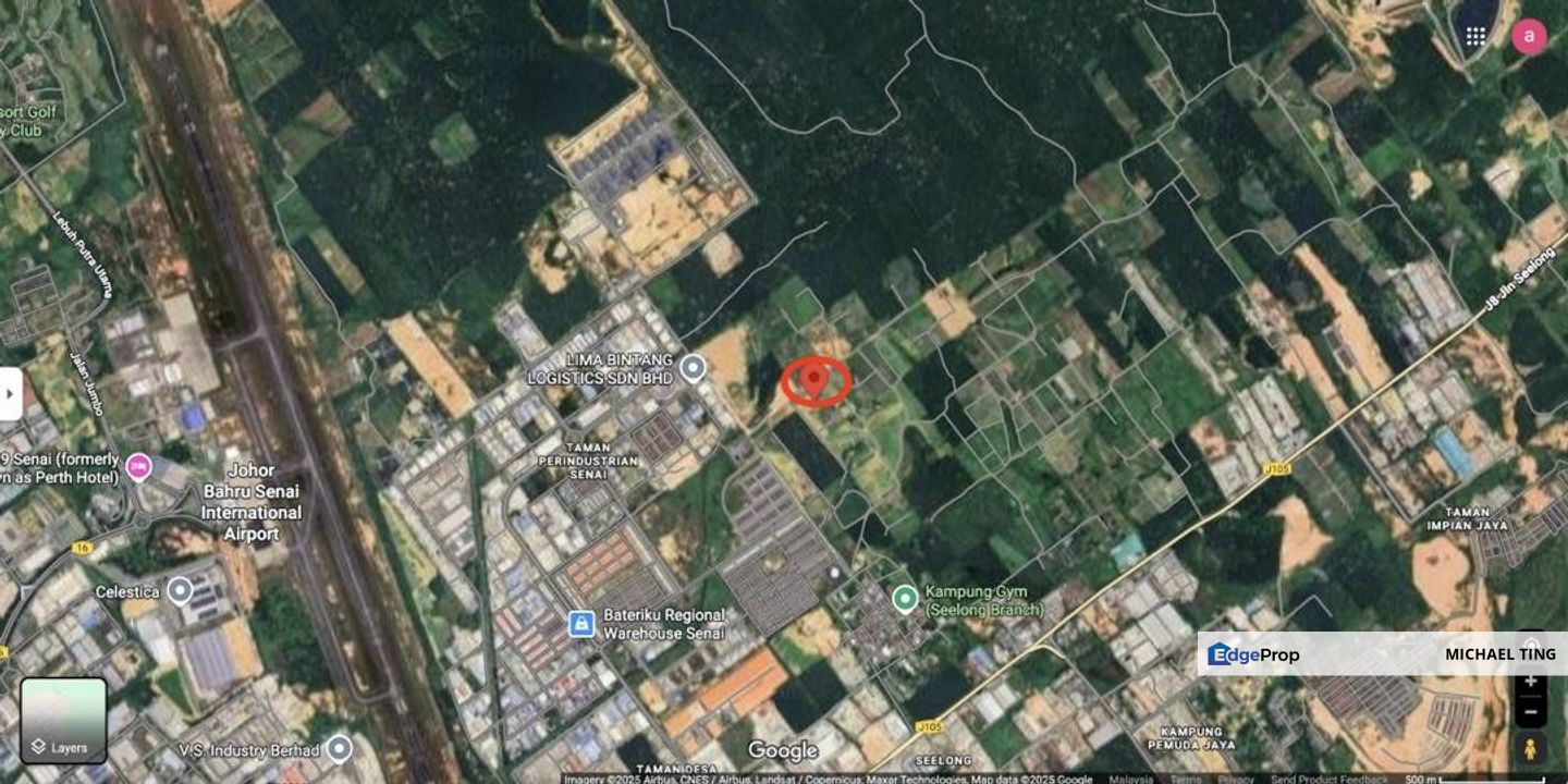 Seelong Agriculture Land For Sale, Johor, Senai
