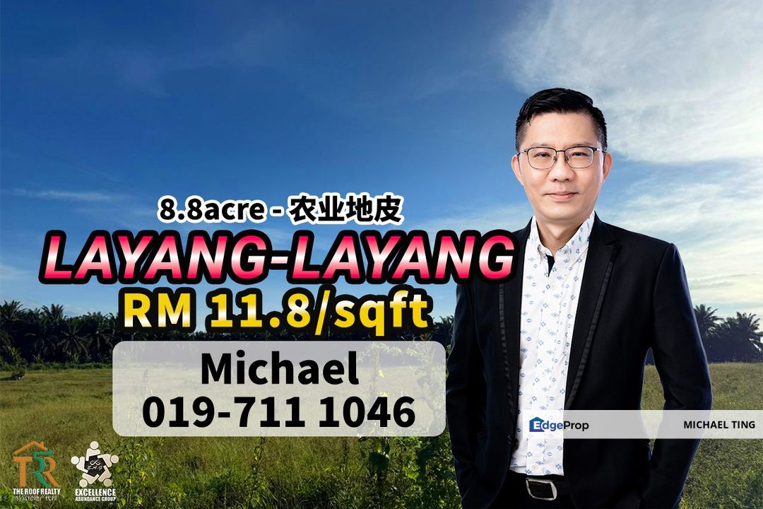 Layang-Layang Agricultural Land For Sale, Johor, Kulai