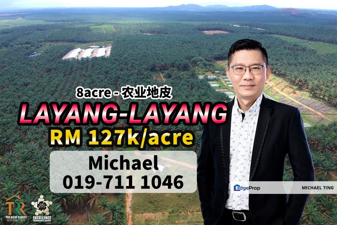 Layang-Layang Agricultural Land For Sale, Johor, Kulai