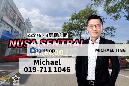 Nusa Sentral - 3 Storey Shop For Rent, Johor, 