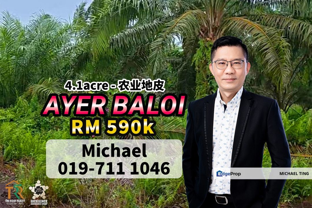 Ayer Baloi Agricultural Land For Sale, Johor, Pontian
