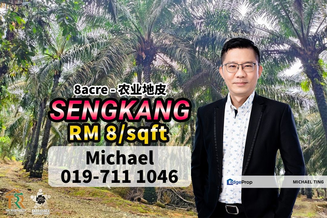 Sengkang Agricultural Land For Sale, Johor, Kulai