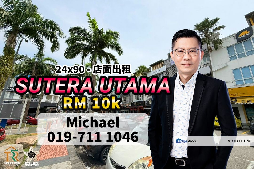 Sutera Utama - Shop For Rent, Johor, Skudai