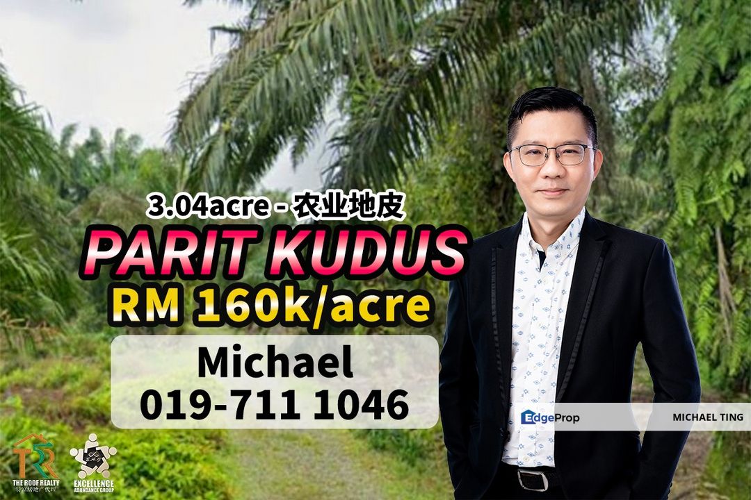 Parit Kudus Agricultural Land For Sale, Johor, Pontian