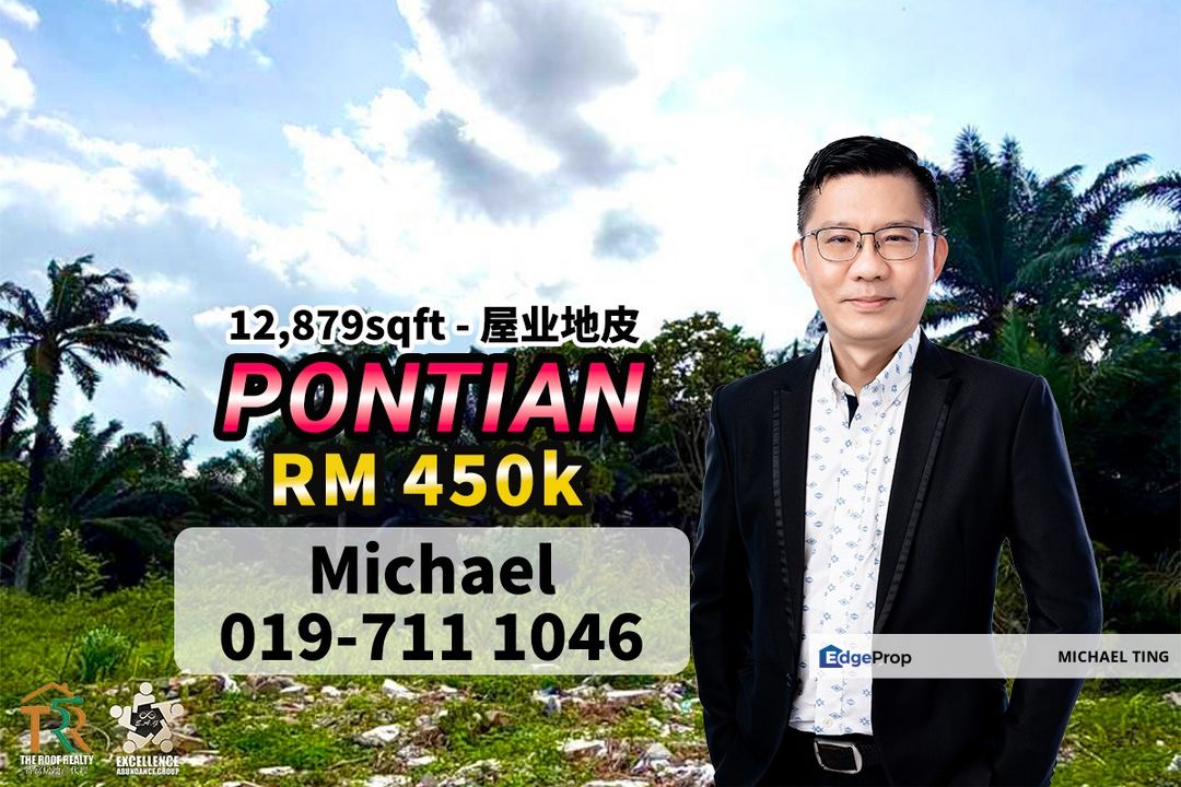Pontian Residential Land For Sale, Johor, Pontian