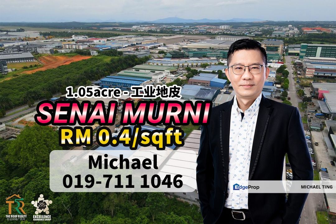 Senai Murni Industrial Land For Rent, Johor, Senai