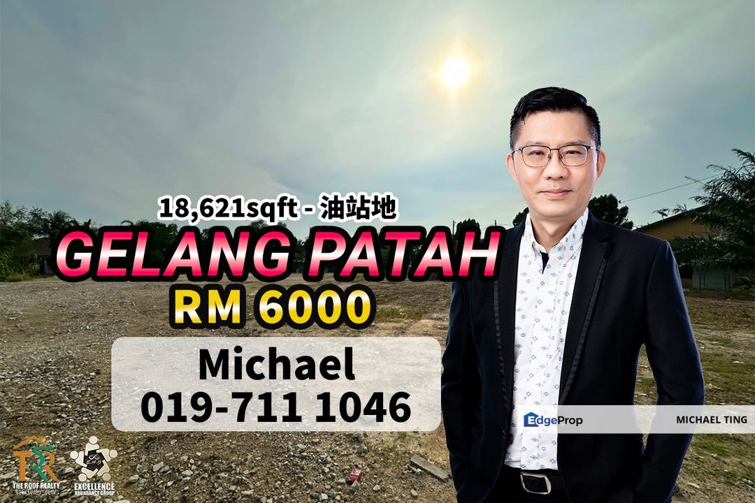 Gelang Patah Commercial Land For Rent, Johor, Gelang Patah
