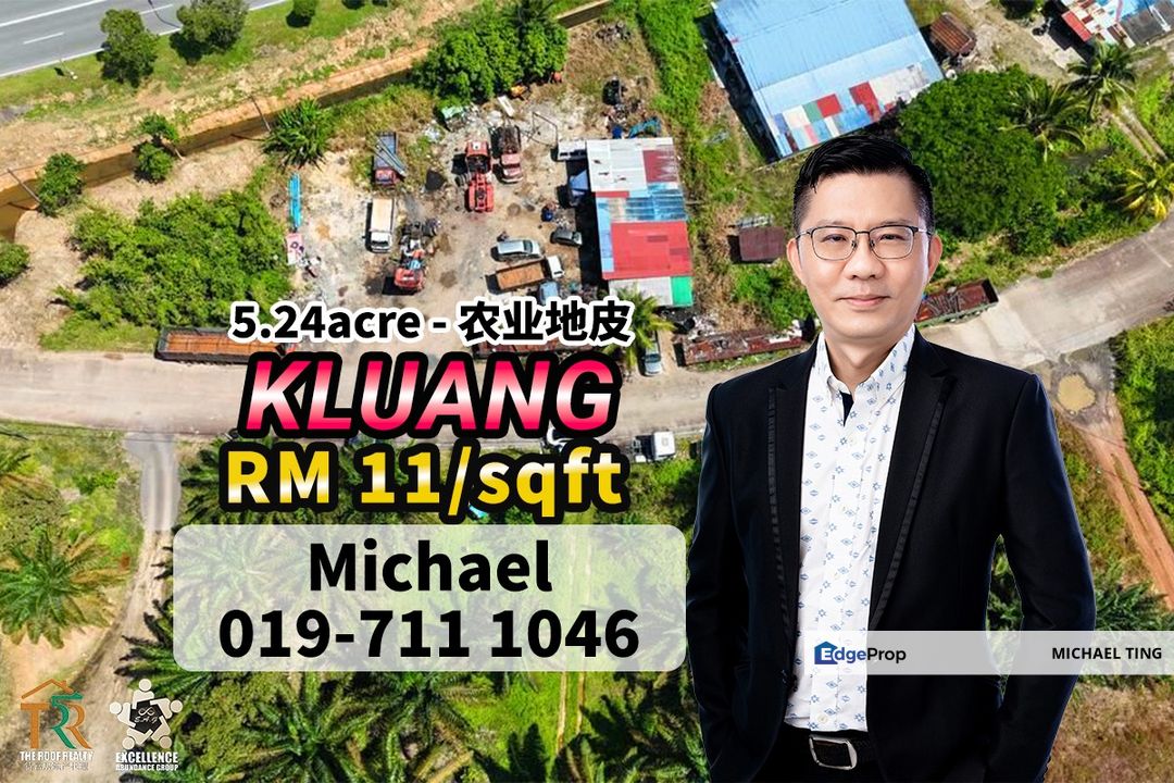 Kluang Agricultural Land For Sale, Johor, Kluang