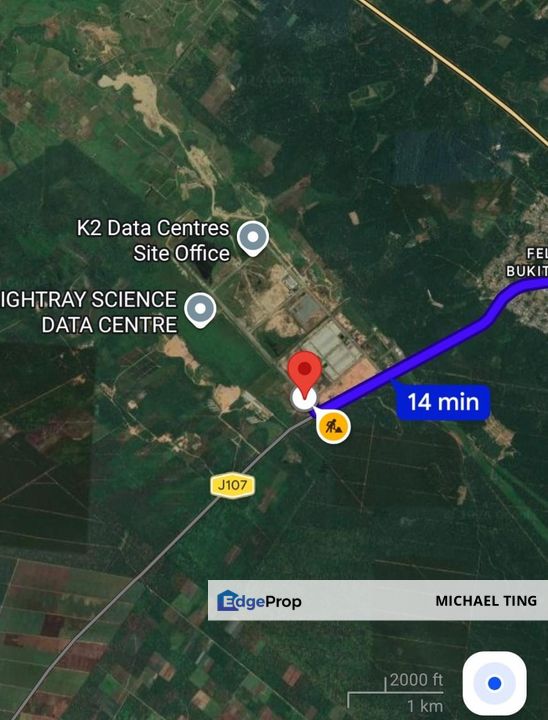 Ayer Bemban Agricultural Land For Sale, Johor, Kulai