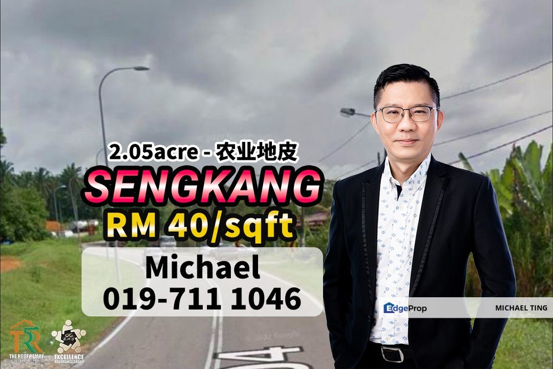 Sengkang Agricultural Land For Sale, Johor, Kulai