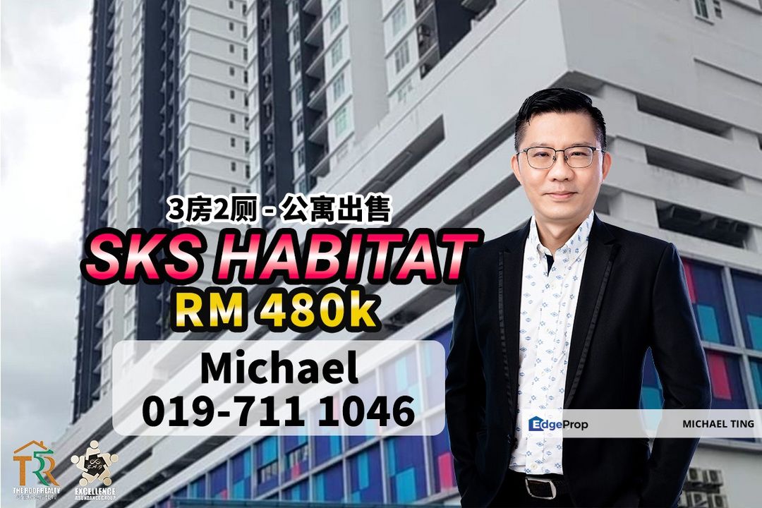 Sks Habitat 3 Bedroom Unit For Sale, Johor, Johor Bahru