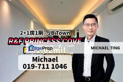 R&F Princess Cove , 2+1 Bedroom Unit , Johor Bahru , Johor, Johor, Johor Bahru