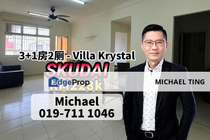 Villa Krystal , 3+1 Bedroom Unit , Selesa Jaya , Skudai , Johor, Johor, Skudai