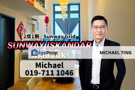 Sunway Grid , 2Bedroom Loft Unit , Sunway Iskandar , Johor, Johor, 