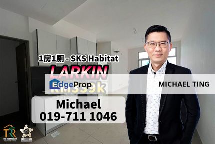 SKS Habitat 1 Bedroom Unit , Larkin , Johor Bahru , Johor, Johor, Johor Bahru