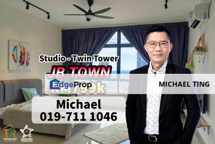 Twin Tower Residence , Studio Unit , Johor Bahru , Johor, Johor, Johor Bahru