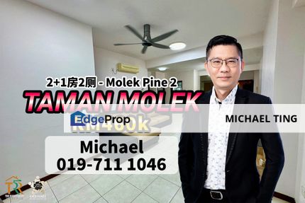 Molek Pine 2 , 2+1 Bedroom Unit , Taman Molek , Johor Bahru , Johor, Johor, Johor Bahru