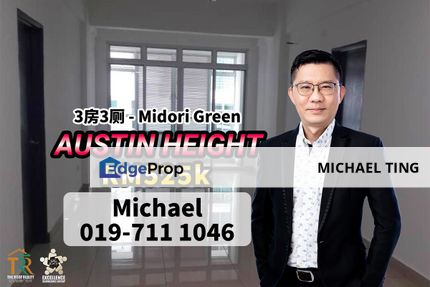 Midori Green 3 Bedroom Unit , Austin Height , Johor Bahru , Johor, Johor, Johor Bahru