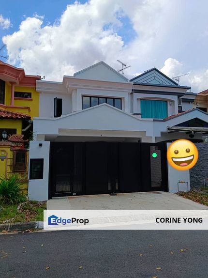 Double Storey Superlink House For Sale At Pelangi Indah , Johor, Ulu Tiram