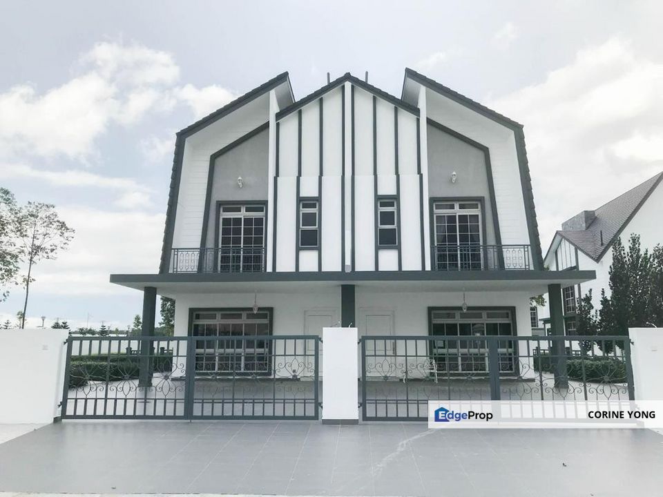 Double Storey Cluster House For Sale At Eco Spring , Johor, Johor Bahru
